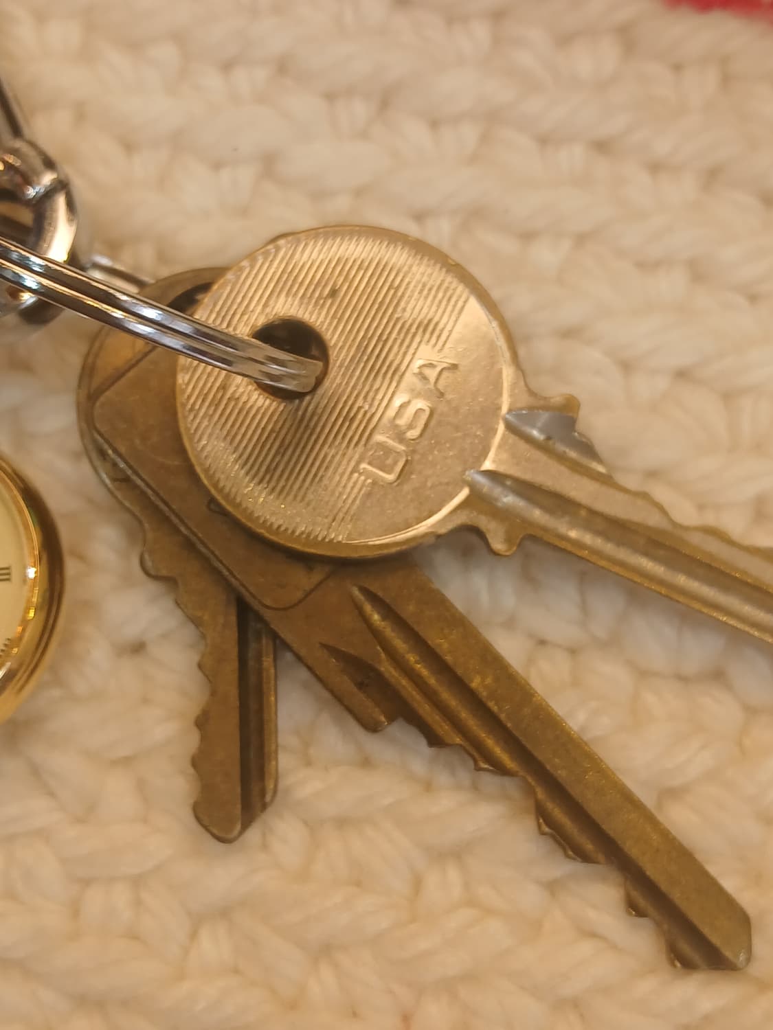 빈티지 시티즌 쿼츠 회중시계 키링 상품이미지3