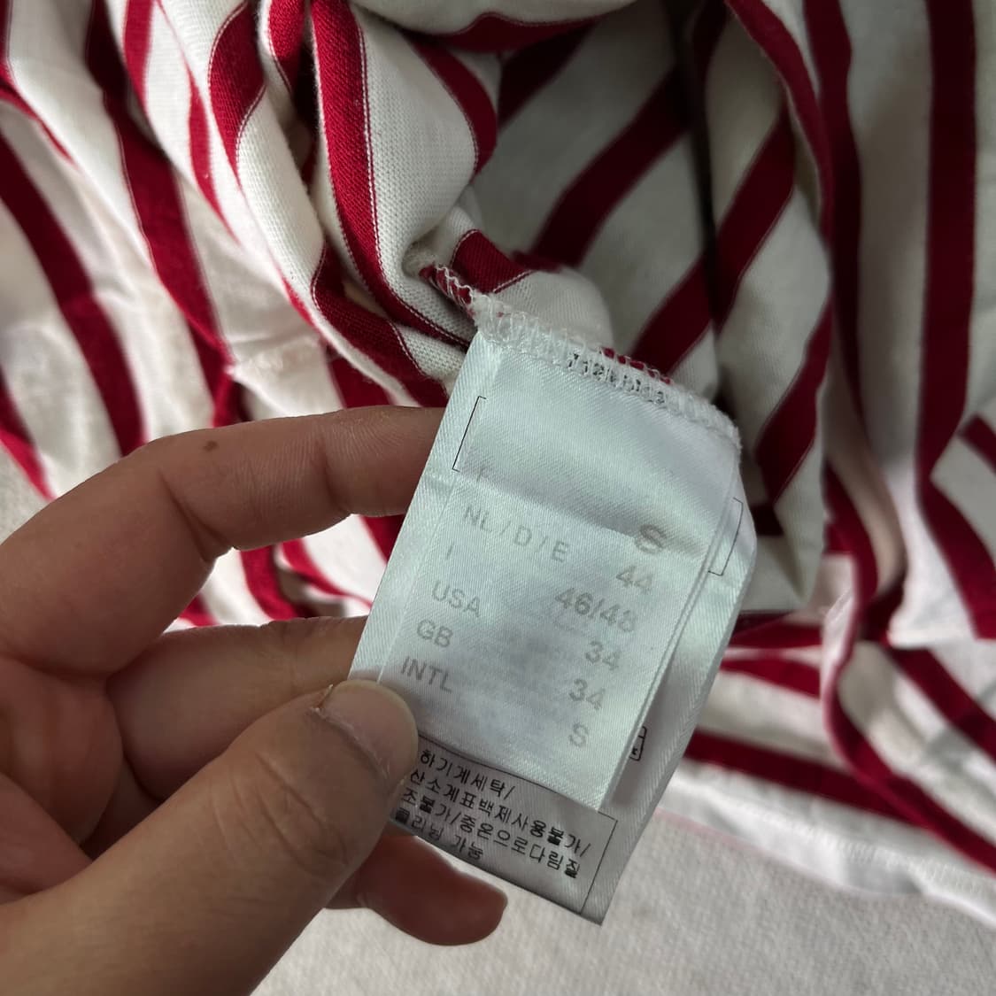 W95 세인트제임스 스트라이프 롱슬리브 상품이미지5