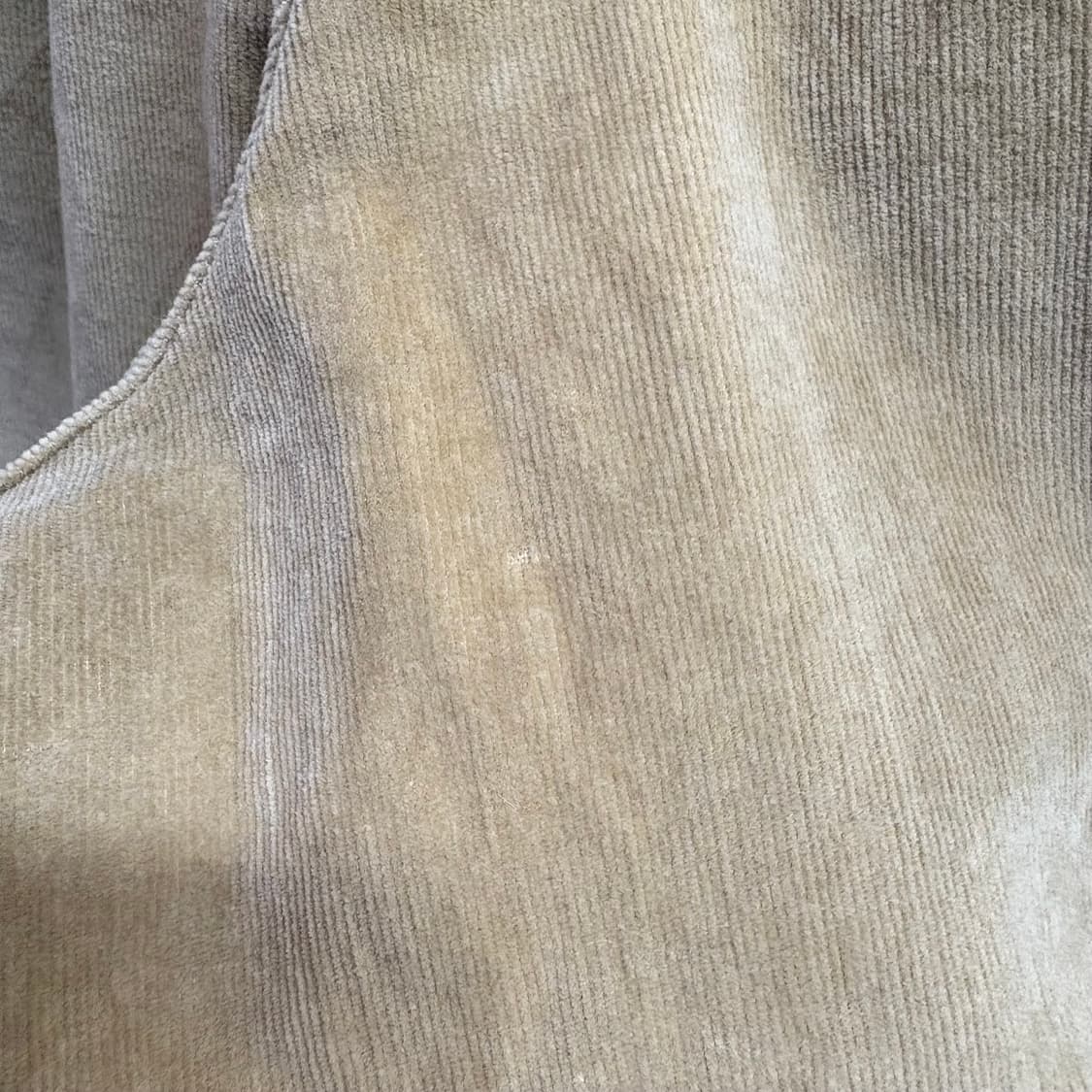 베이지 핀턱 코듀로이 테이퍼드핏 팬츠 (JPN) 상품이미지6