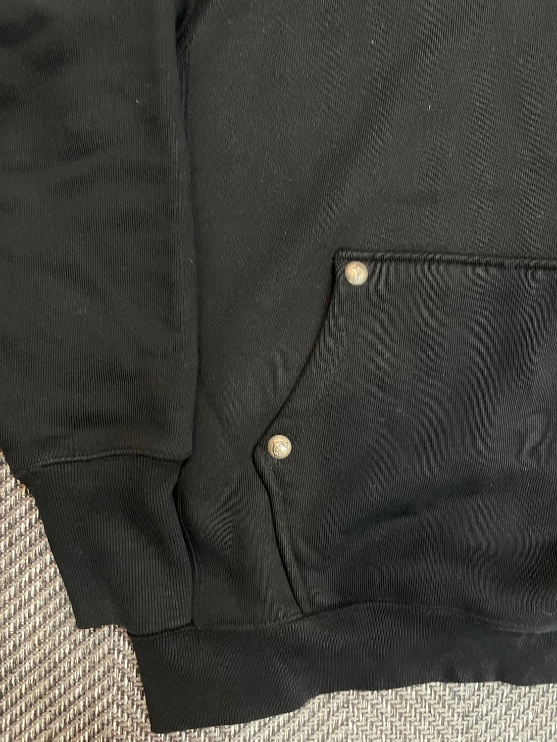 떠그클럽 아머 후드 블랙 2사이즈 상품이미지4