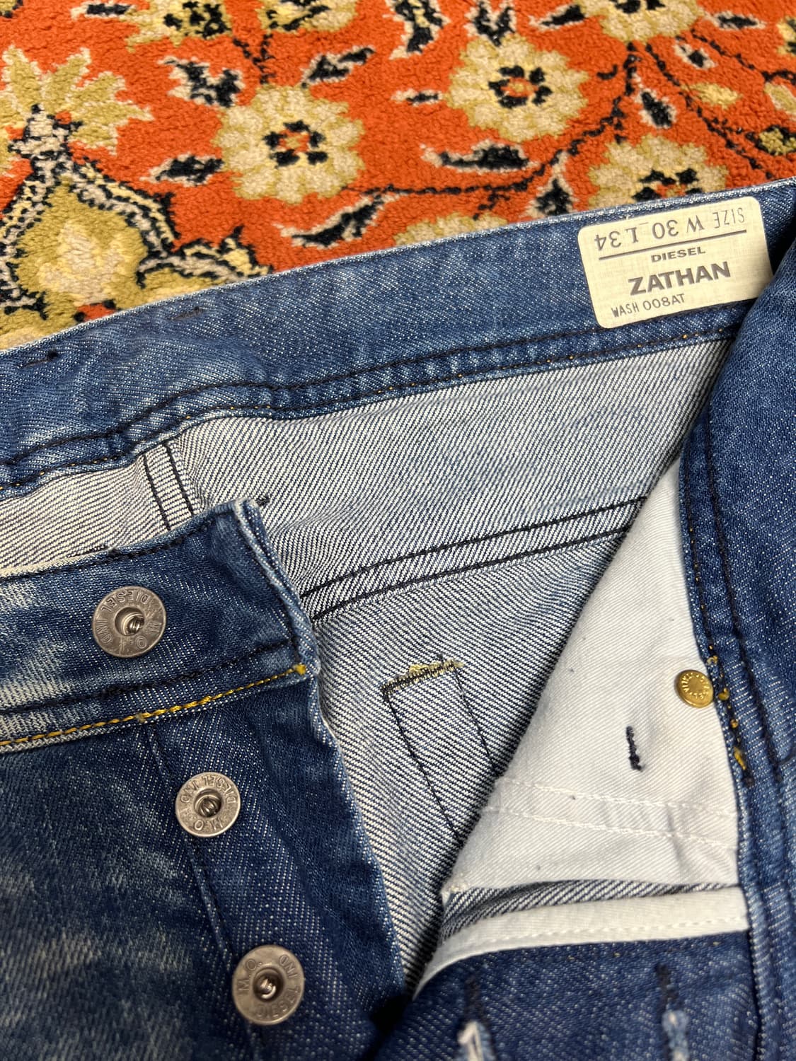 [30] 디젤 자탄 부츠컷 플레어 데님 팬츠 상품이미지4