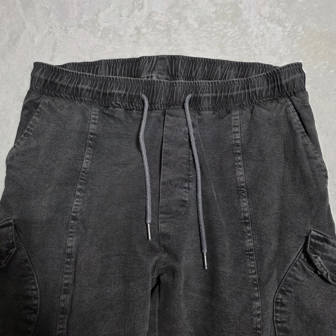 (XL)RARE 레어 피그먼트다잉 카고 조거 팬츠 상품이미지2