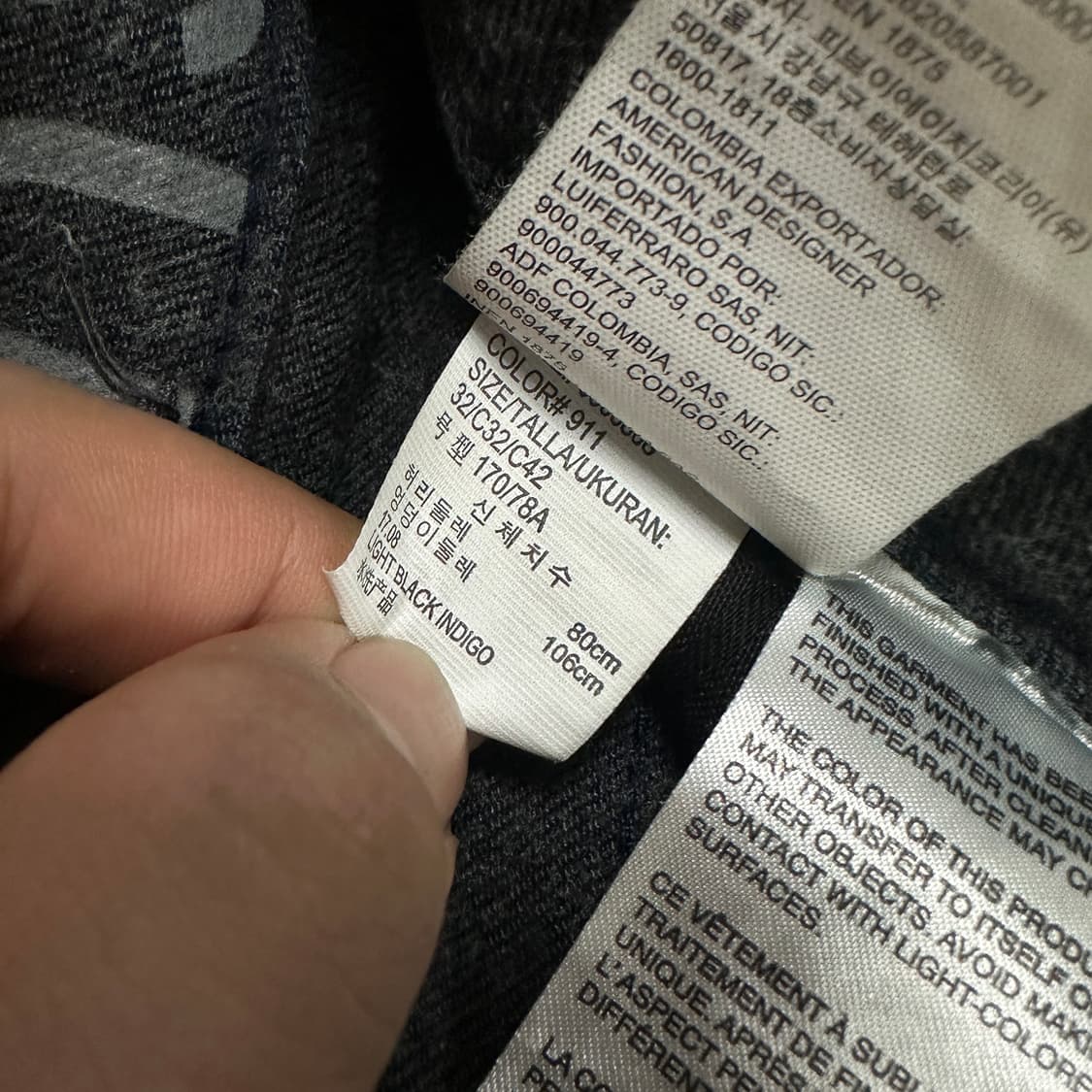 캘빈클라인 진(Calyin Klein Jecins) 루즈핏 데님 팬츠 상품이미지8