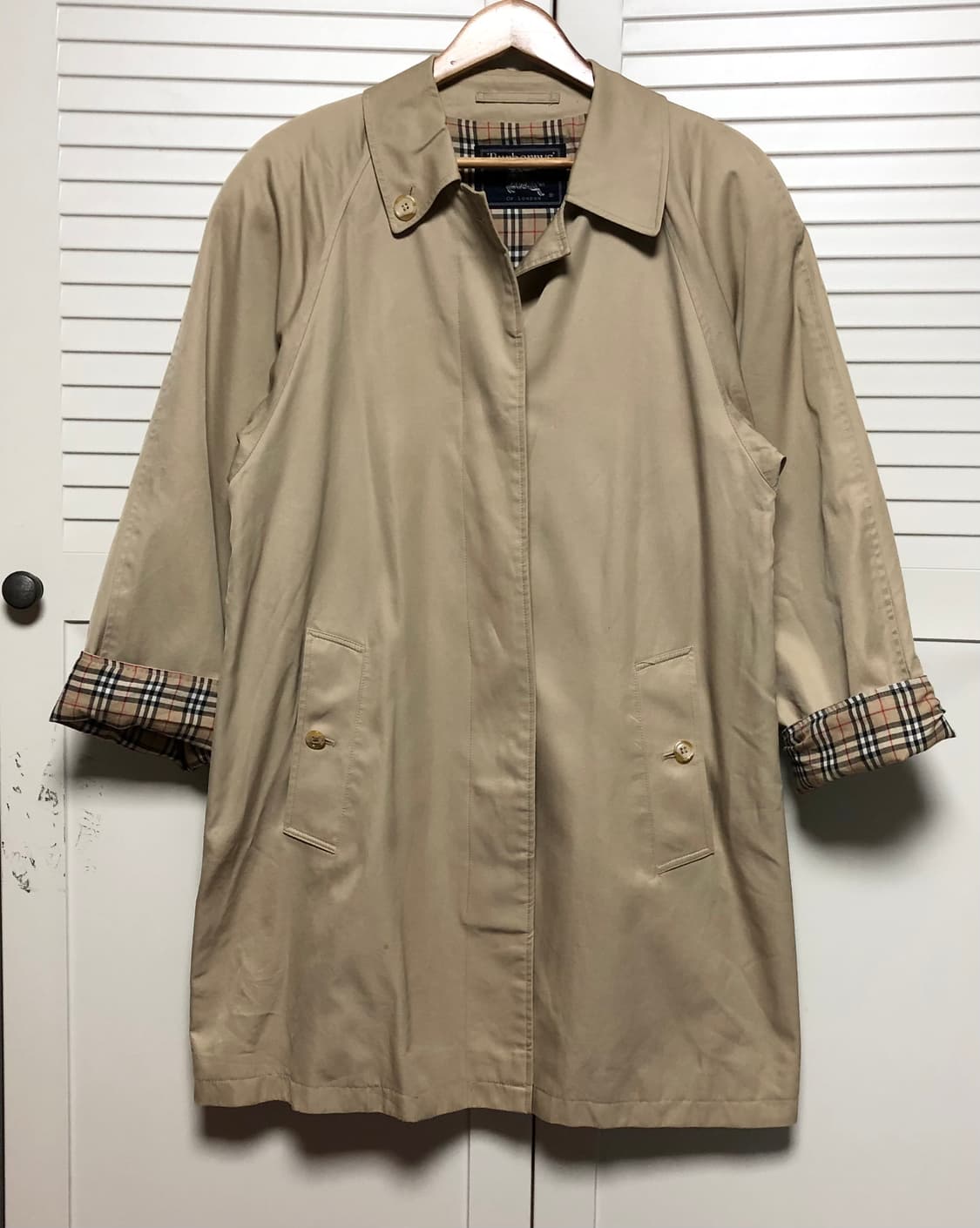 버버리 코트 트렌치코트 노바체크 맥코트 여성용 상품이미지1