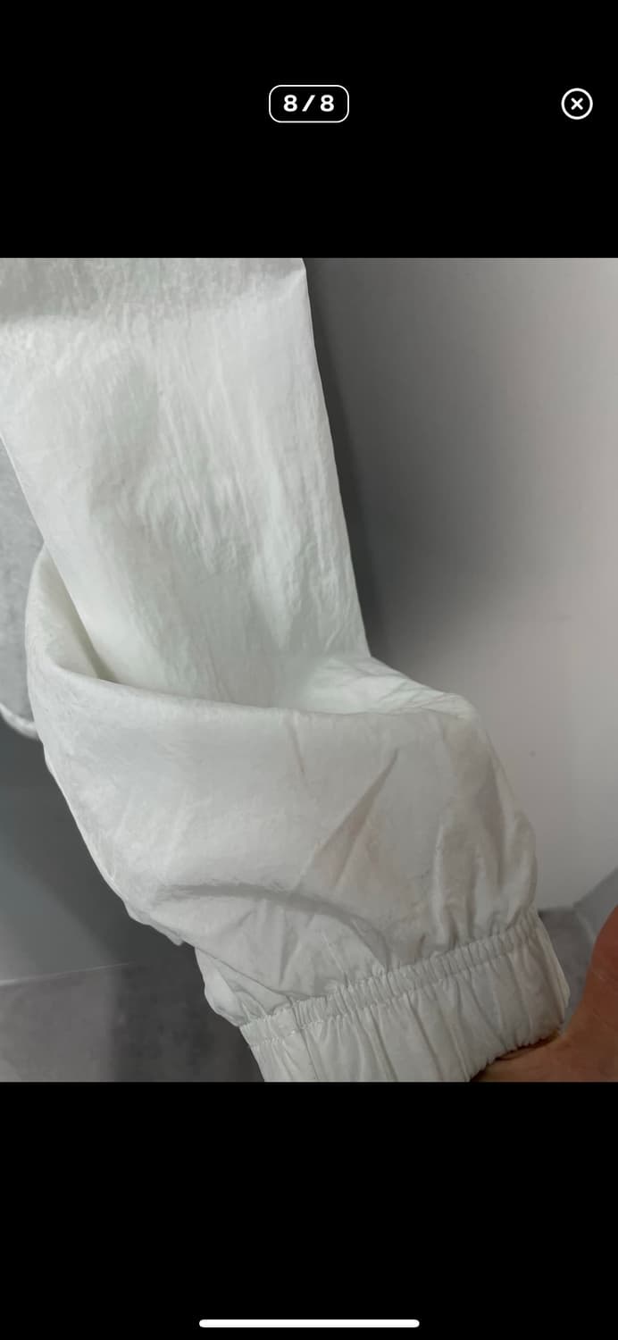 나이키 우븐 백로고 화이트 바람막이 자켓 A3162 상품이미지8