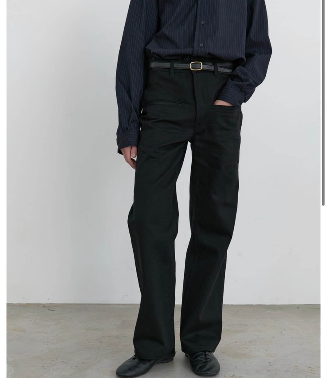 [46] Aieul Aryal jeans_Black 아이엘 아리알 진스  상품이미지1