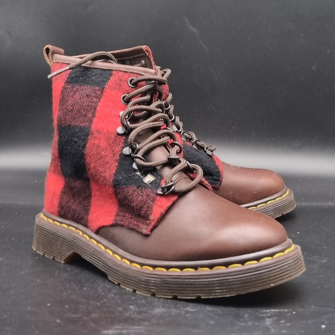 로버스 체크 부츠 225 상품이미지1