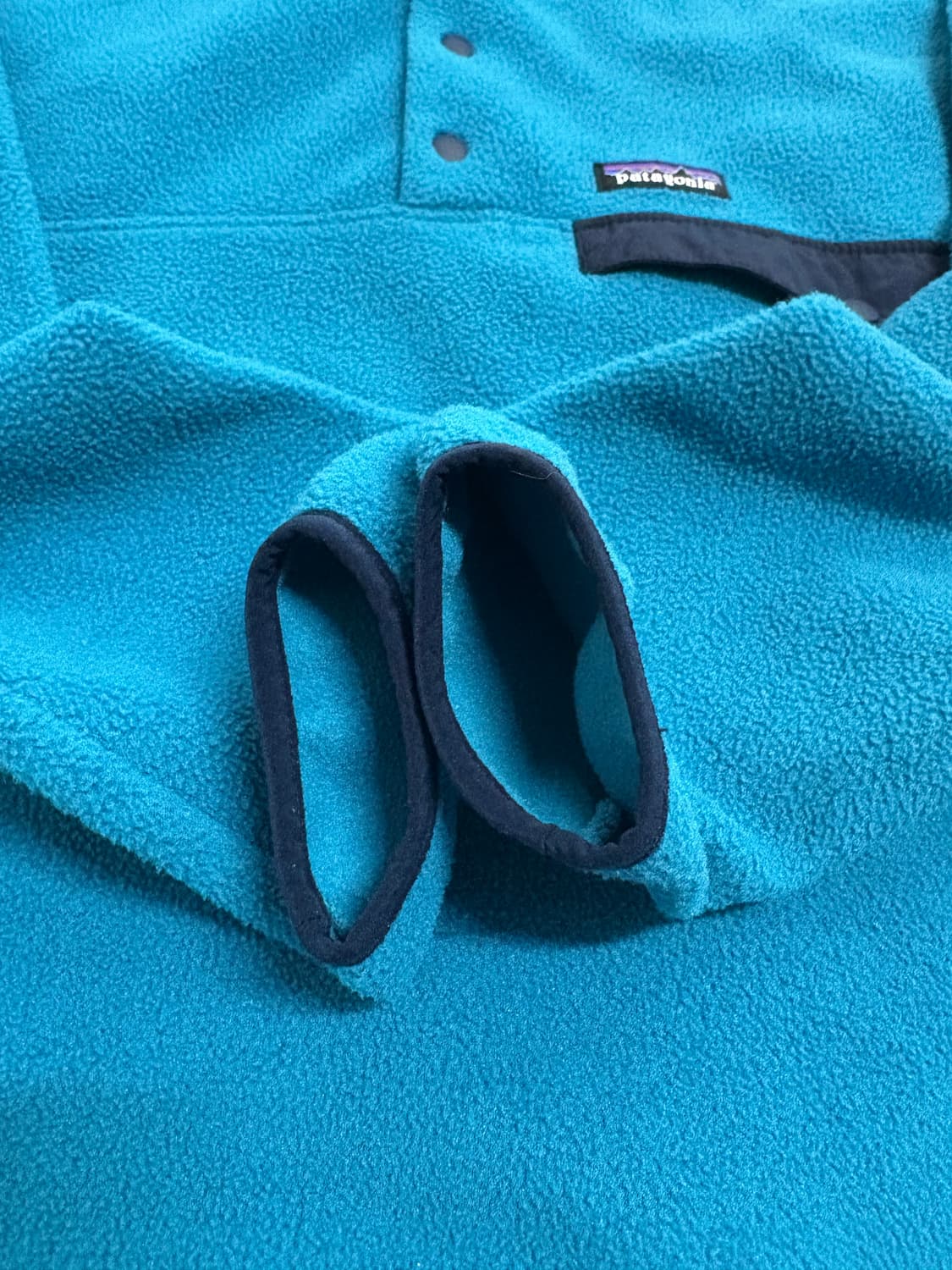 빈티지 파타고니아 신칠라 스냅티 틸블루 멘즈S 상품이미지3