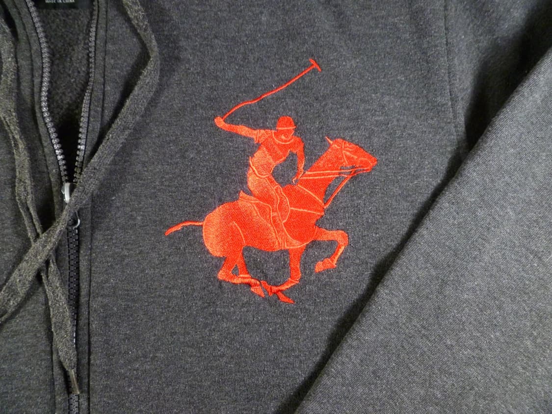 베버리 힐스 폴로 클럽 빅 로고 후드 집업 상품이미지2