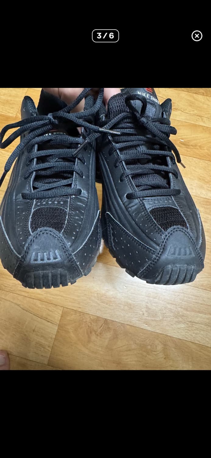 나이키 샥스 R4 블랙 상품이미지2