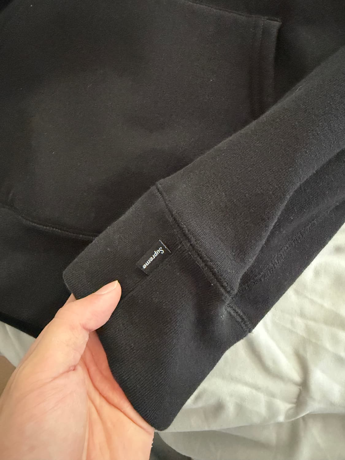 슈프림 22fw 스몰 박스 후드 스웨트셔츠 블랙 L 상품이미지3