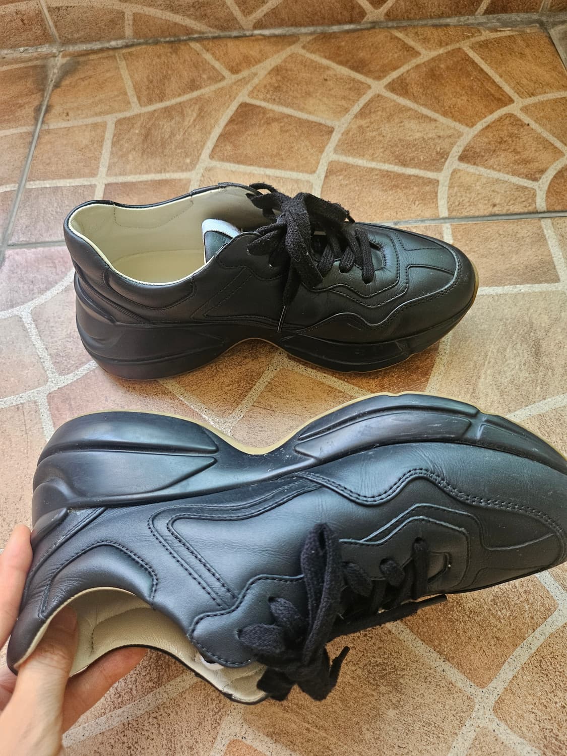 구찌 레인보우 여성 스니커즈 36.5사이즈 상품이미지5