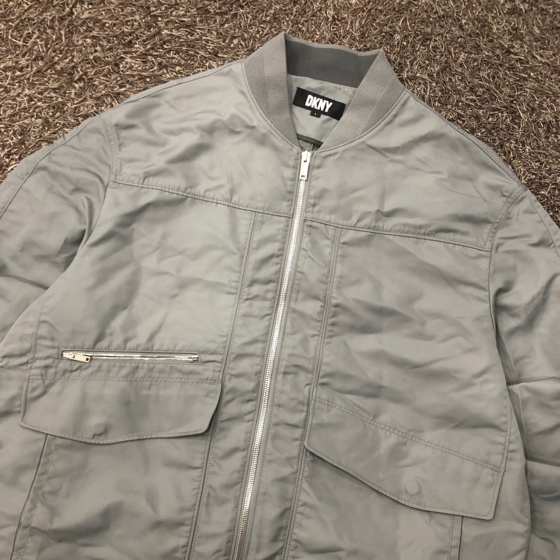 L DKNY 나일론 봄버 자켓 상품이미지2