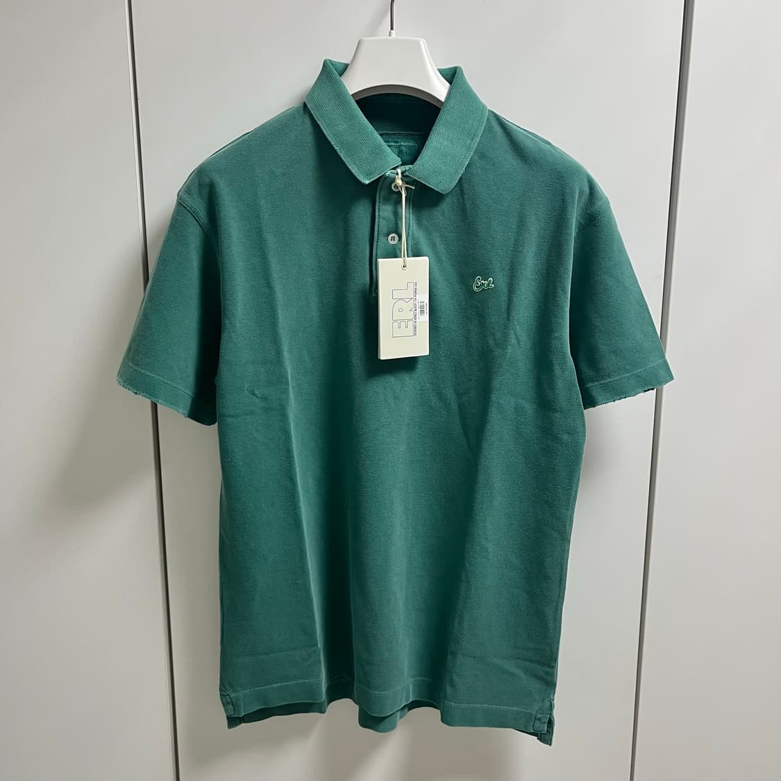 [L,XL]이알엘 ERL 폴로 셔츠/그린 상품이미지3