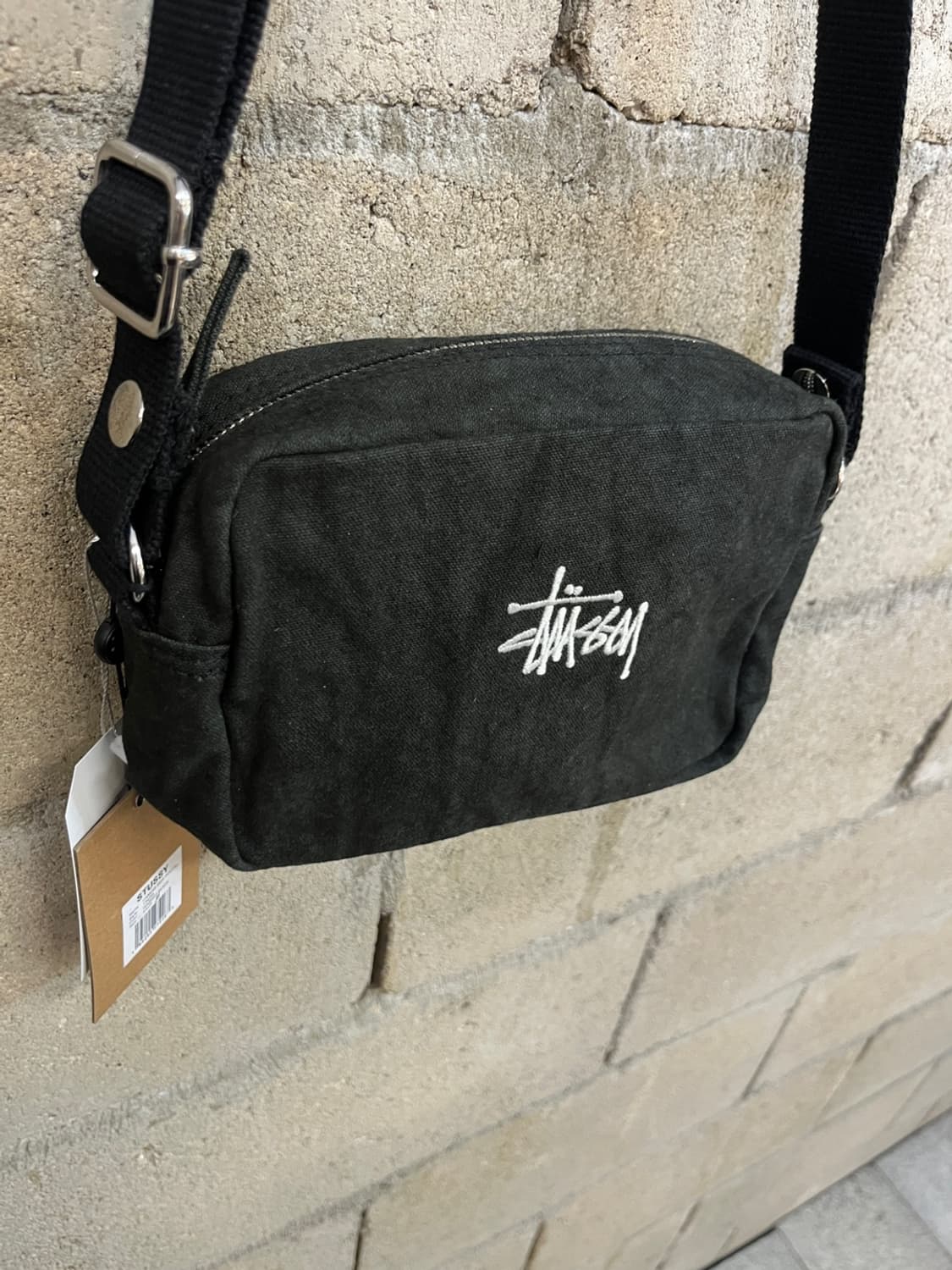 스투시 캔버스 사이드 파우치 백 상품이미지2
