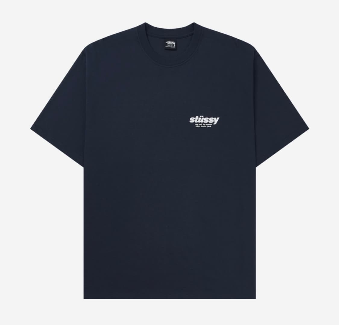 [XXL] 스투시 롤러스 티셔츠 네이비 상품이미지2