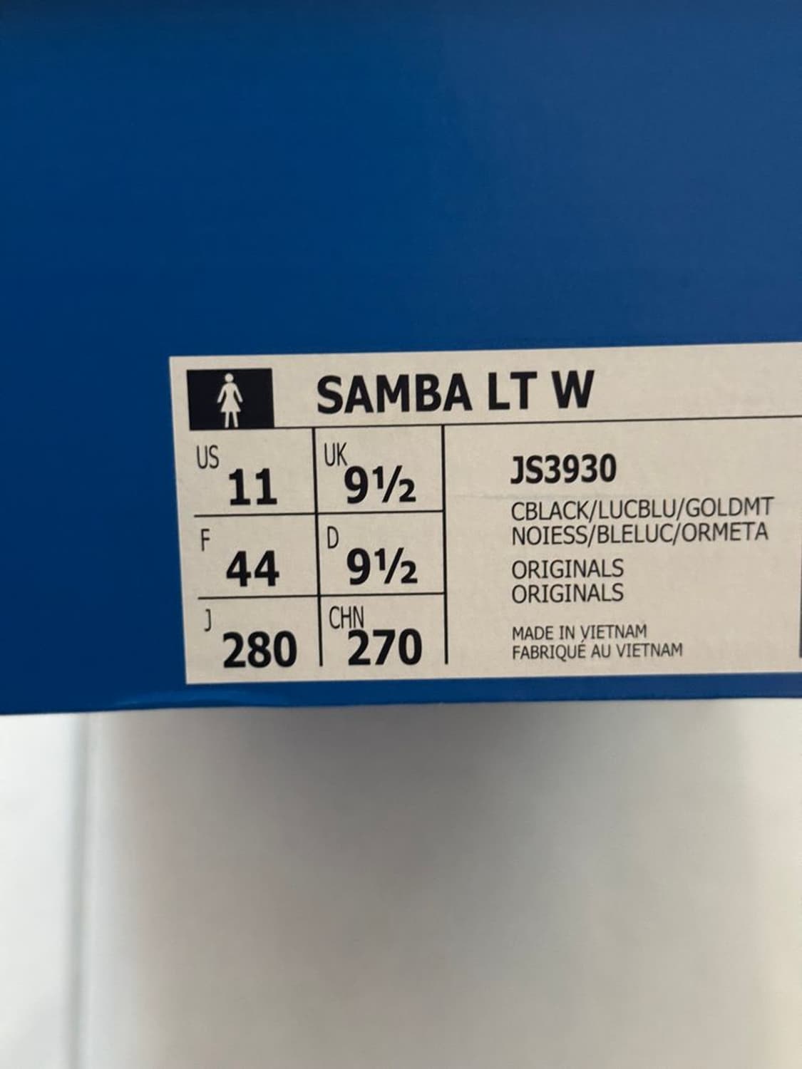 SAMBA LT W SHOES 삼바 LT W 슈즈 상품이미지2