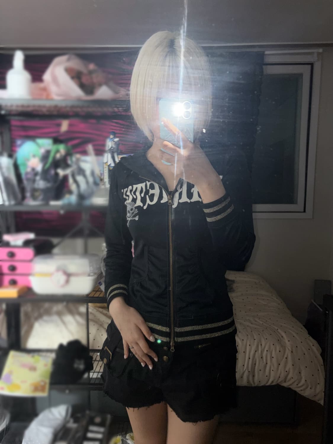 디그딥 딕딥 갸루 펑크 후드집업 상품이미지3