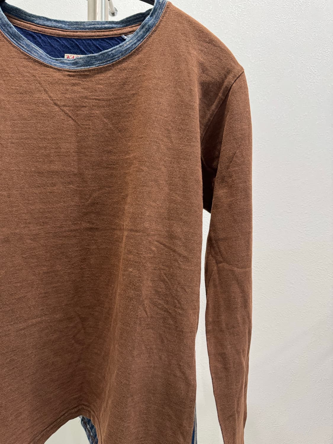 캐피탈 사시코 패치워크 롱슬리브 상품이미지4