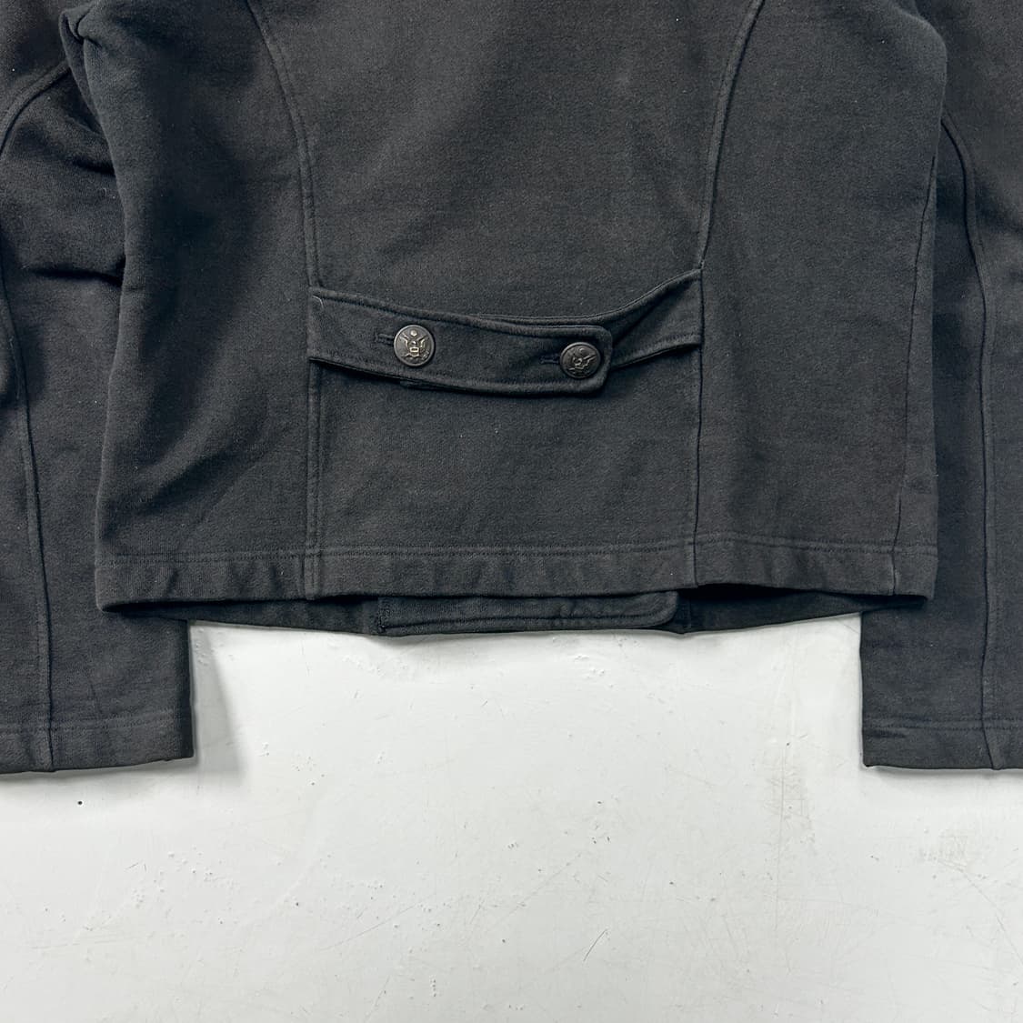 폴로 진스 더블 크롭 피코트  상품이미지5