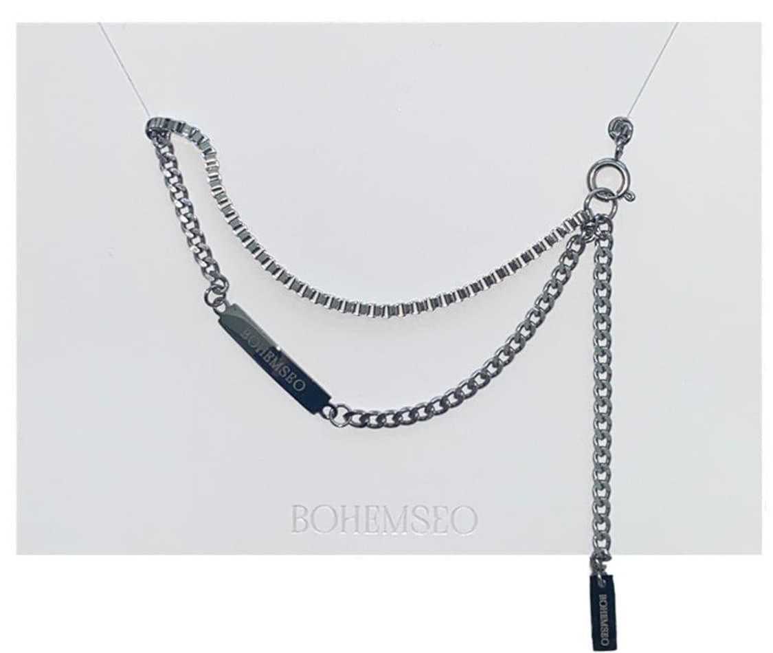 보헤미안서울 레이어드 목걸이 1회착용 상품이미지1