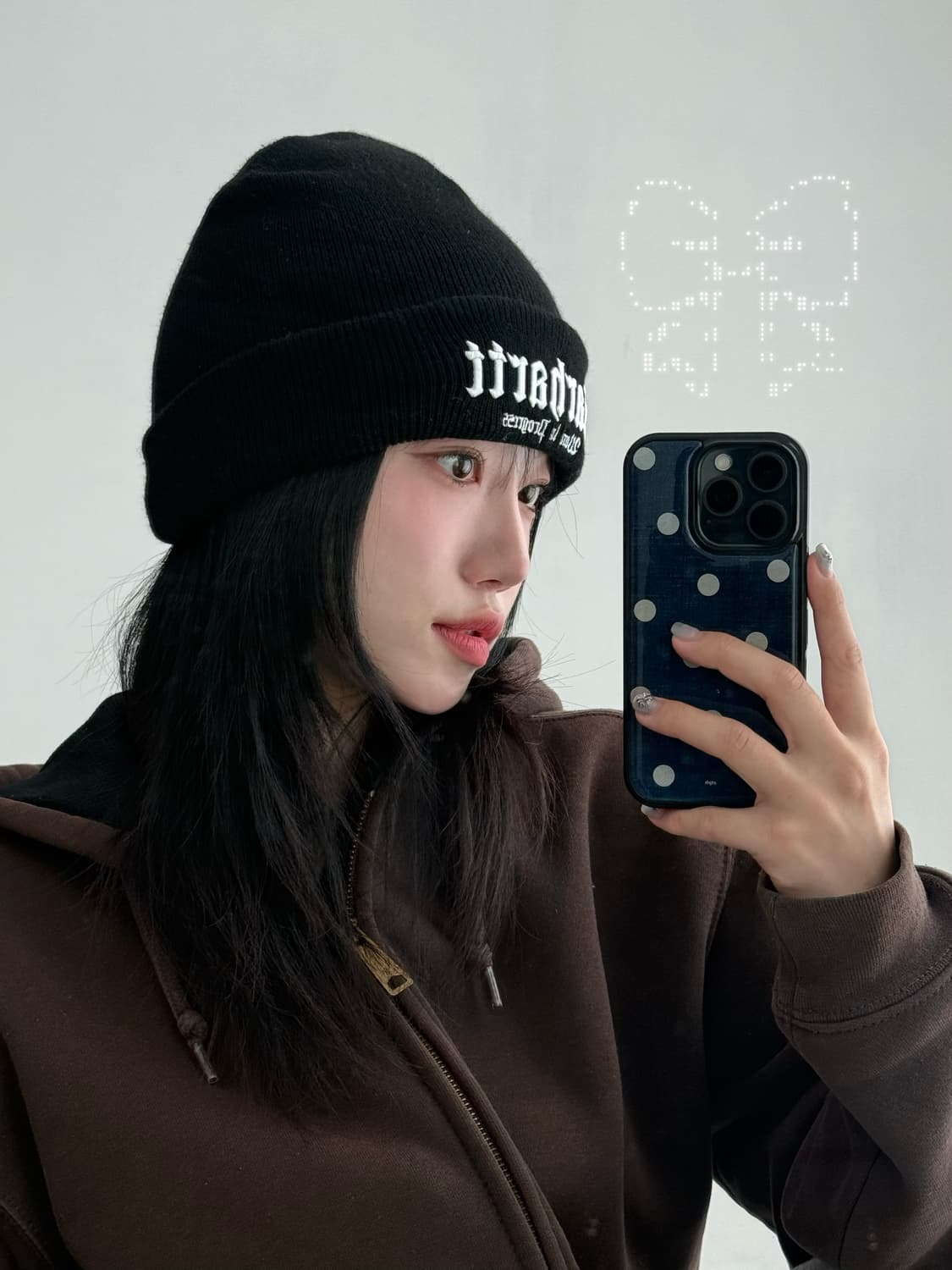 칼하트 wip onyx 비니 상품이미지2