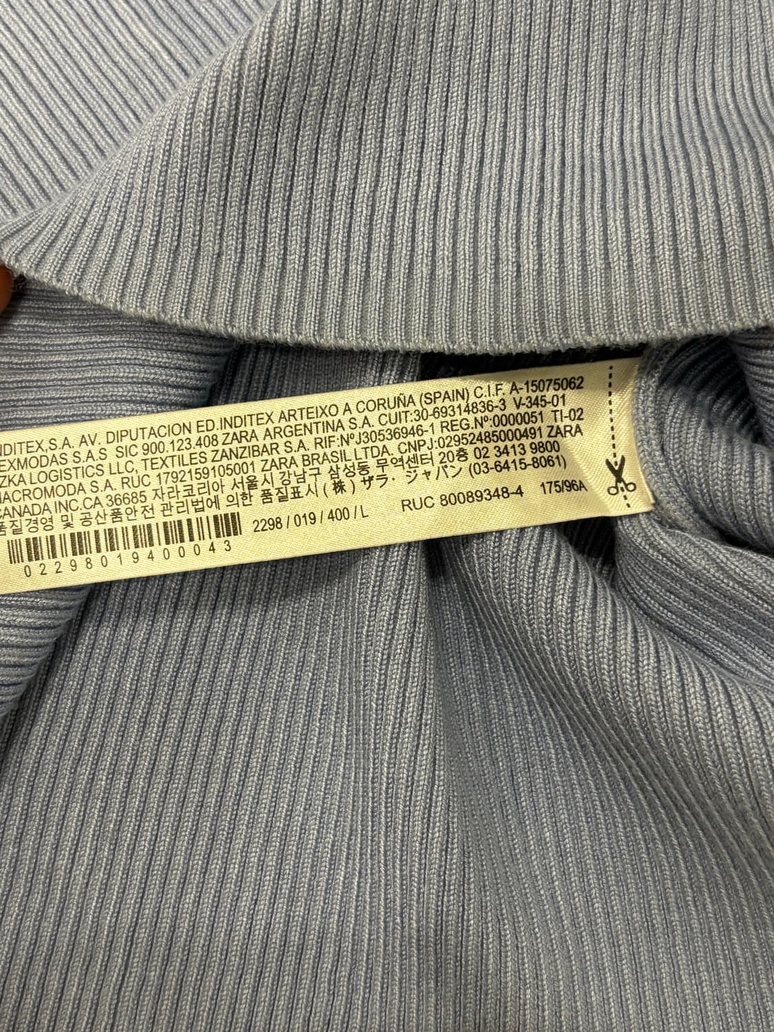 zara v-neck knitwear 상품이미지4