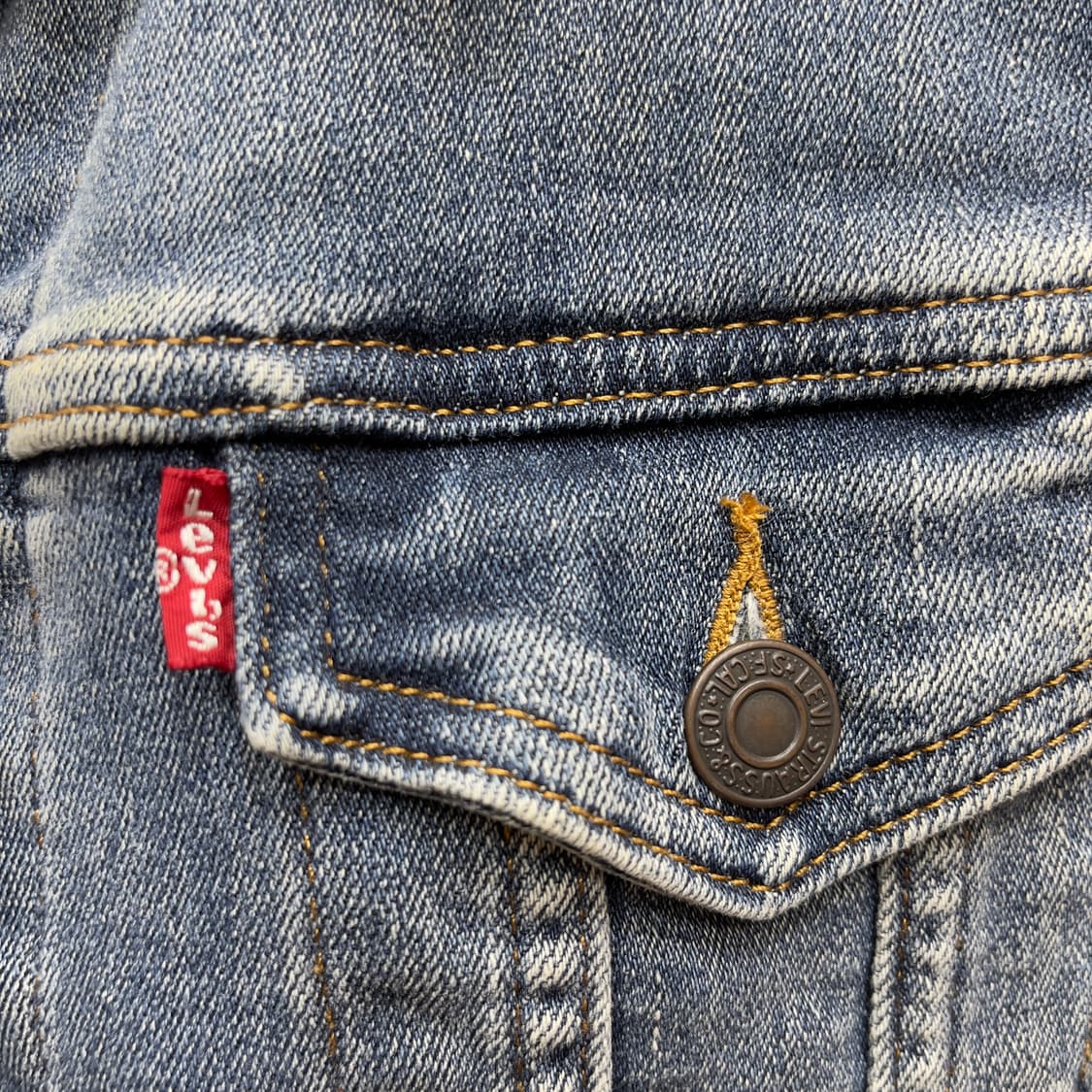 리바이스 우먼스 데님 베스트 상품이미지2