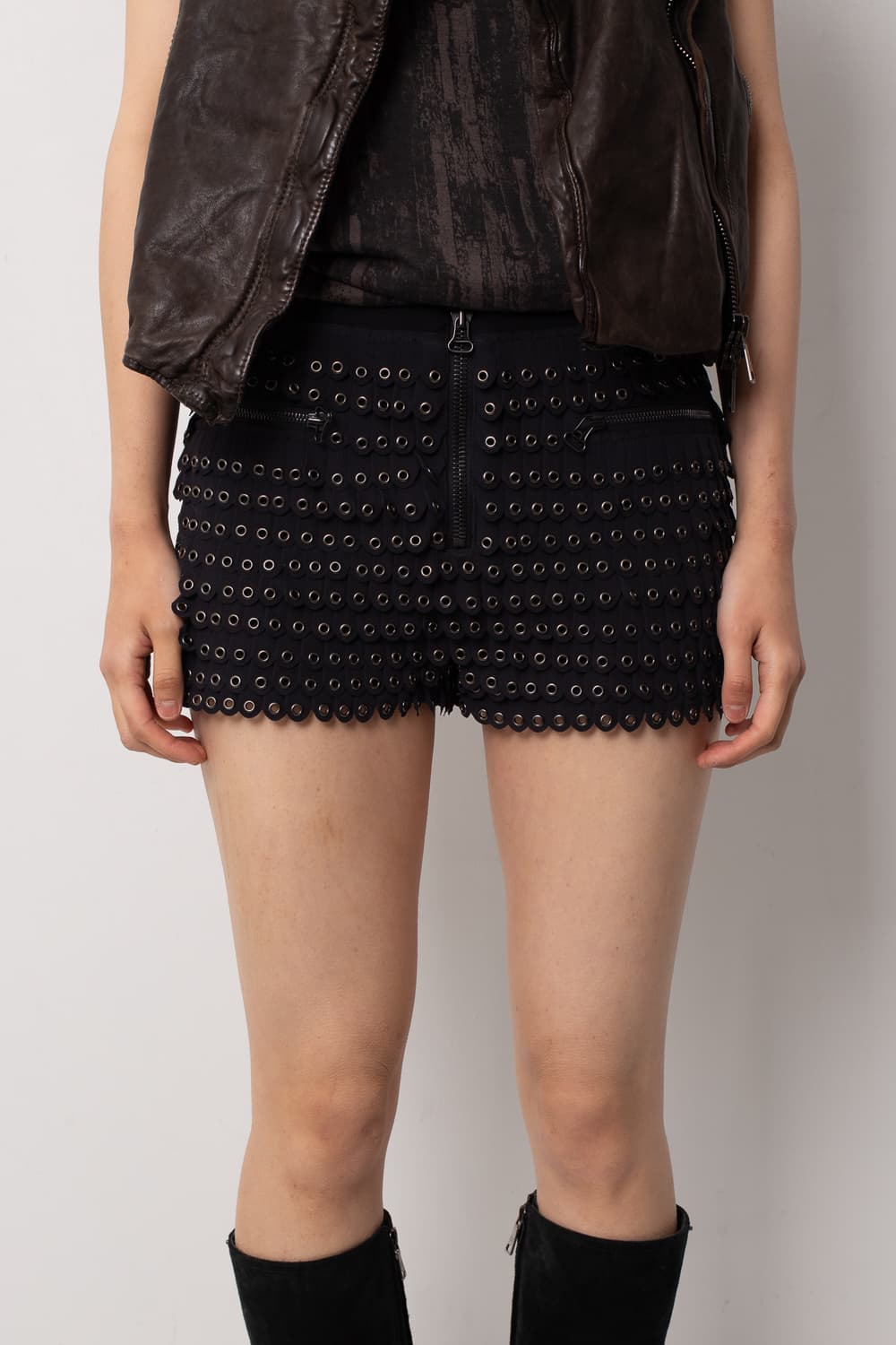 3.1 PHILLIP LIM LAYERED EYELET SHORTS 상품이미지1