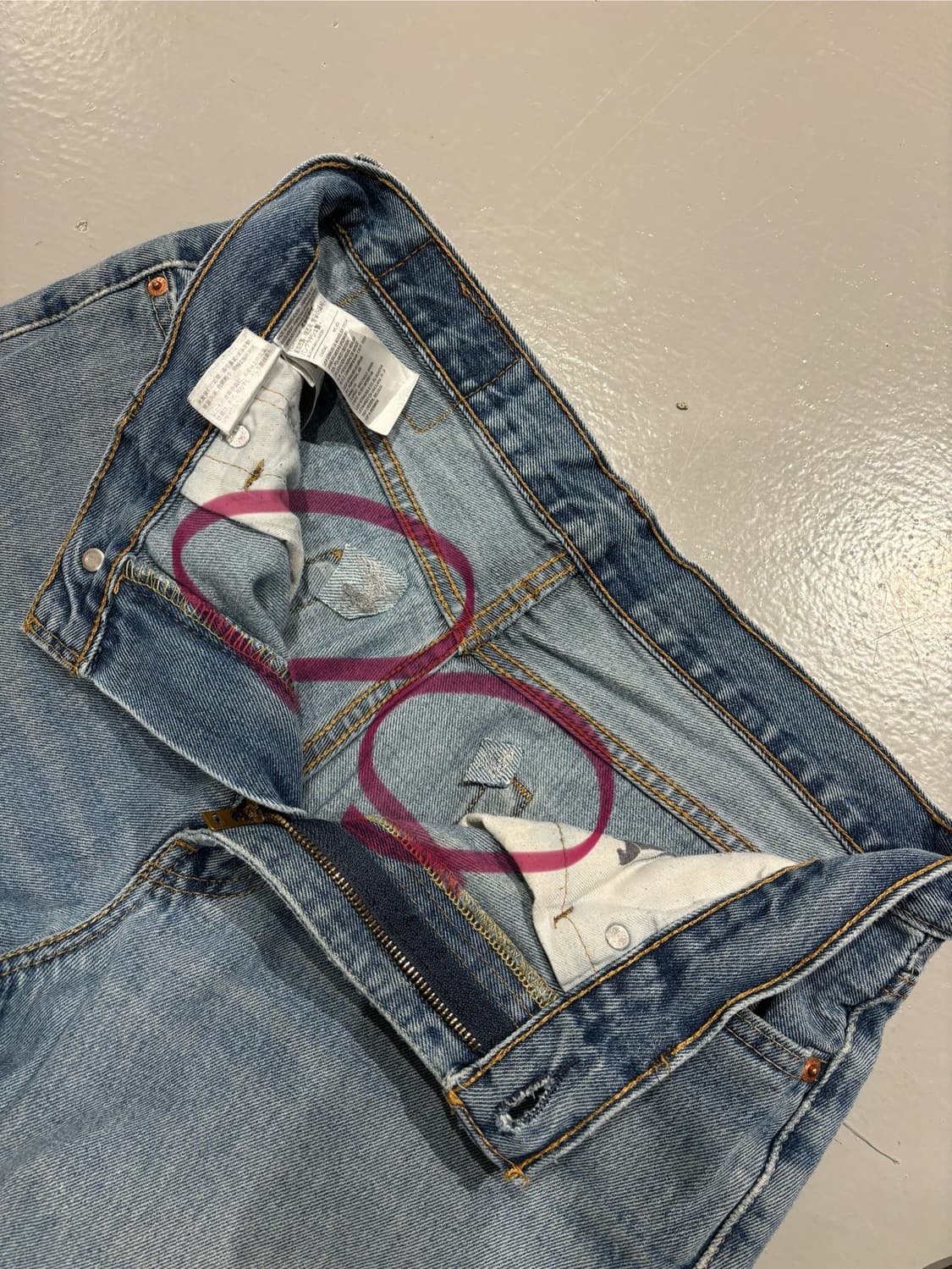 00s 리바이스 550 데님 팬츠 상품이미지5