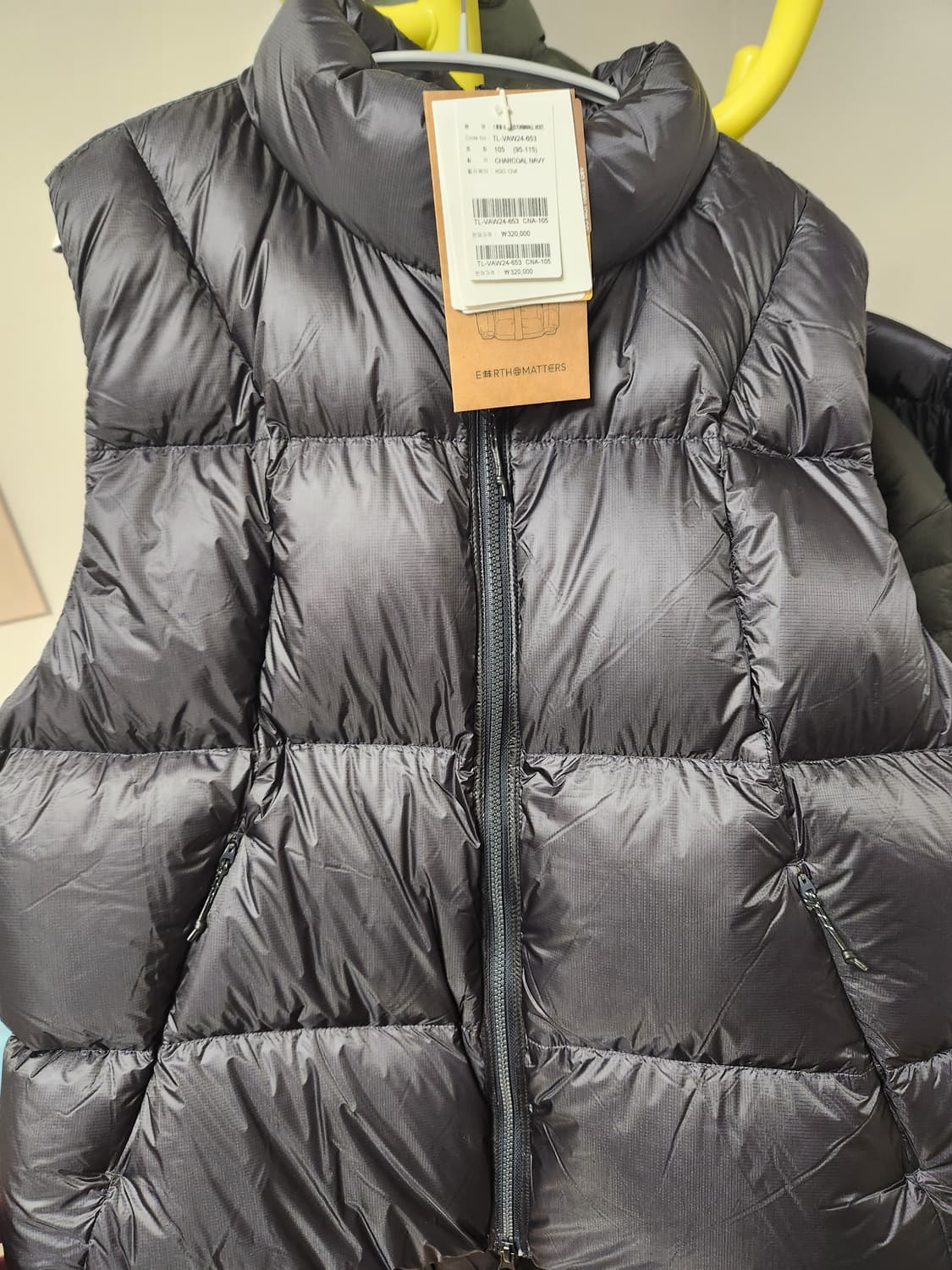 코오롱 경량 스톰월 다운 베스트 (패딩조끼) 상품이미지1