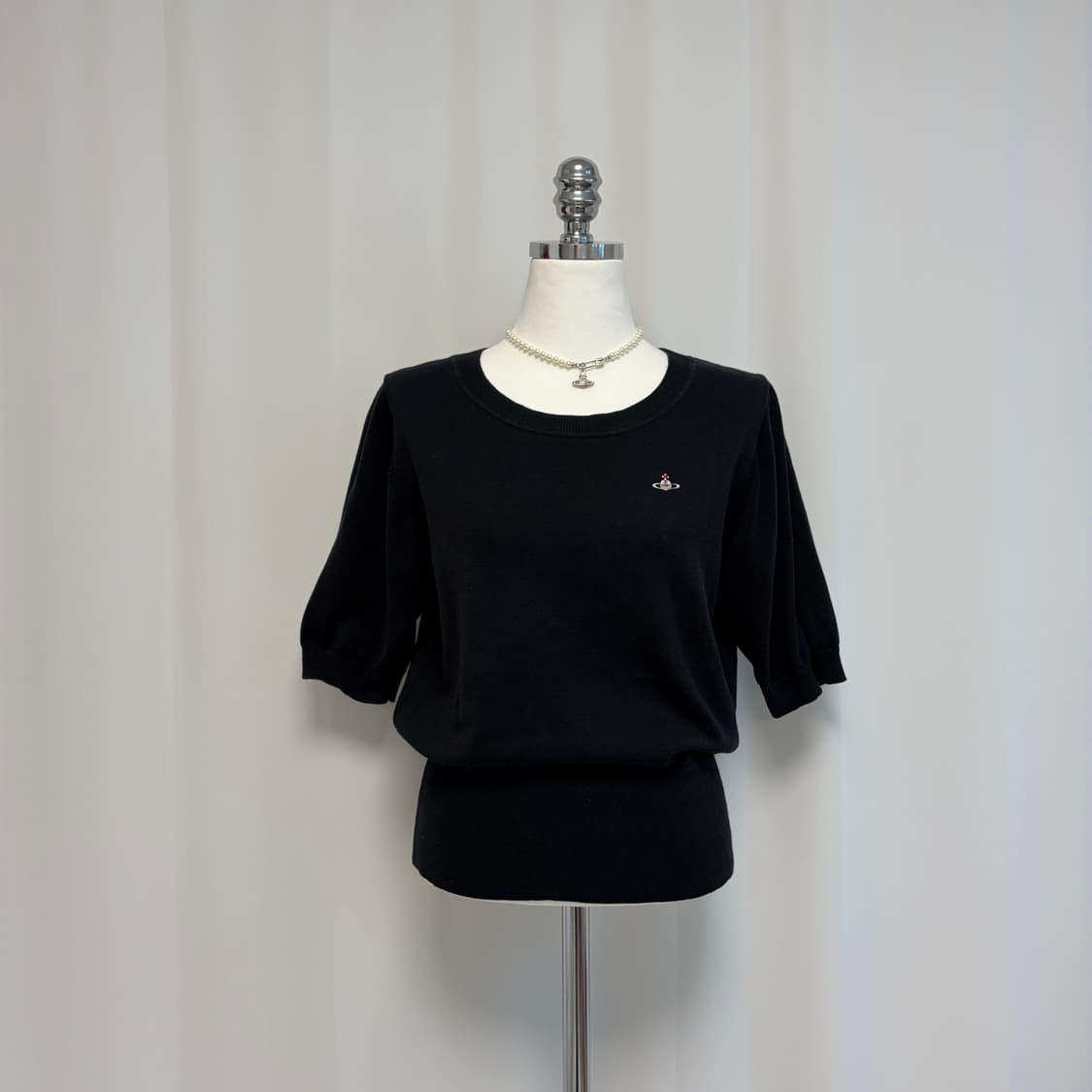 비비안웨스트우드 유넥 반팔 니트 상품이미지5