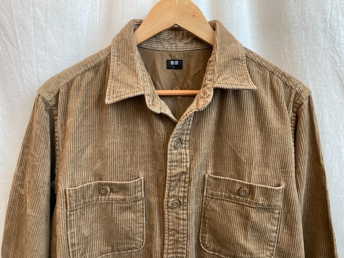 UNIQLO 코듀로이 셔츠(MEN L) 상품이미지4