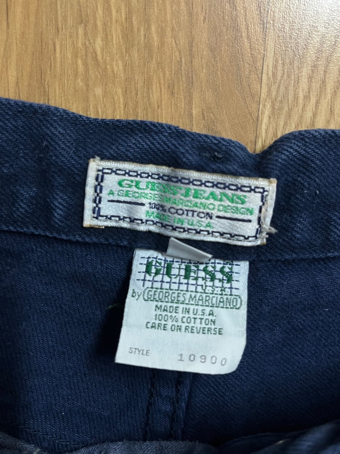90s guess 게스 마르시아노 버뮤다 팬츠 made in usa 상품이미지2