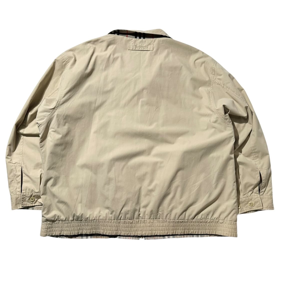 버버리 리버시블 노바체크 블루종 자켓 상품이미지4