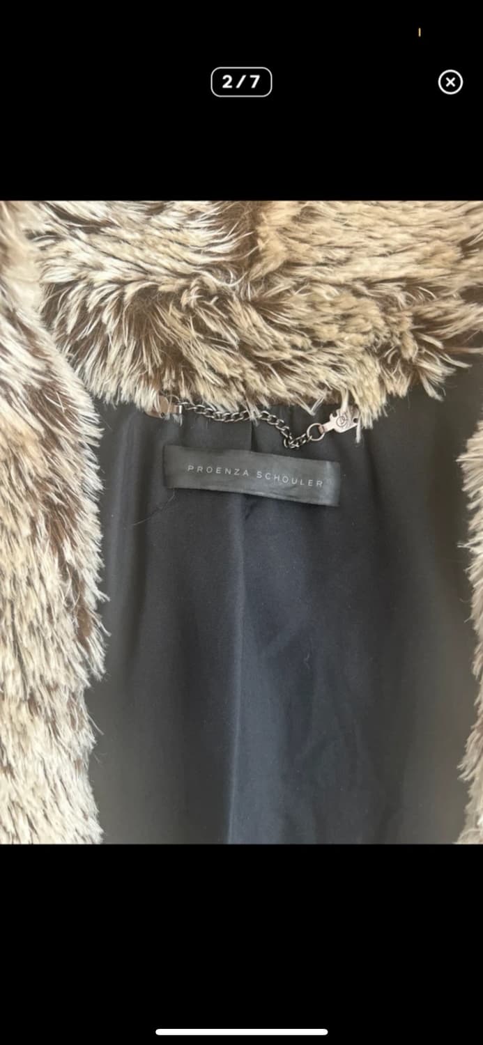 Proenza Schouler 모헤어 실크 코트 상품이미지4