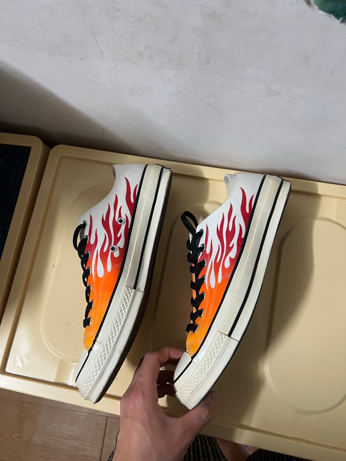 [285] 컨버스 플레임 화이트 상품이미지3