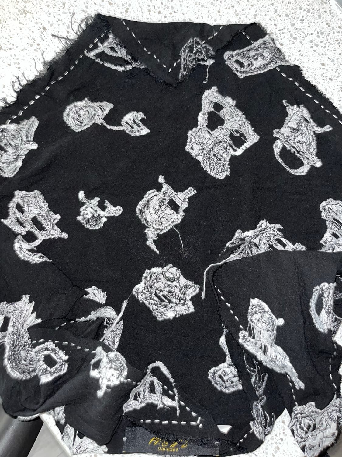 archivio j.m. ribot 스카프 상품이미지2