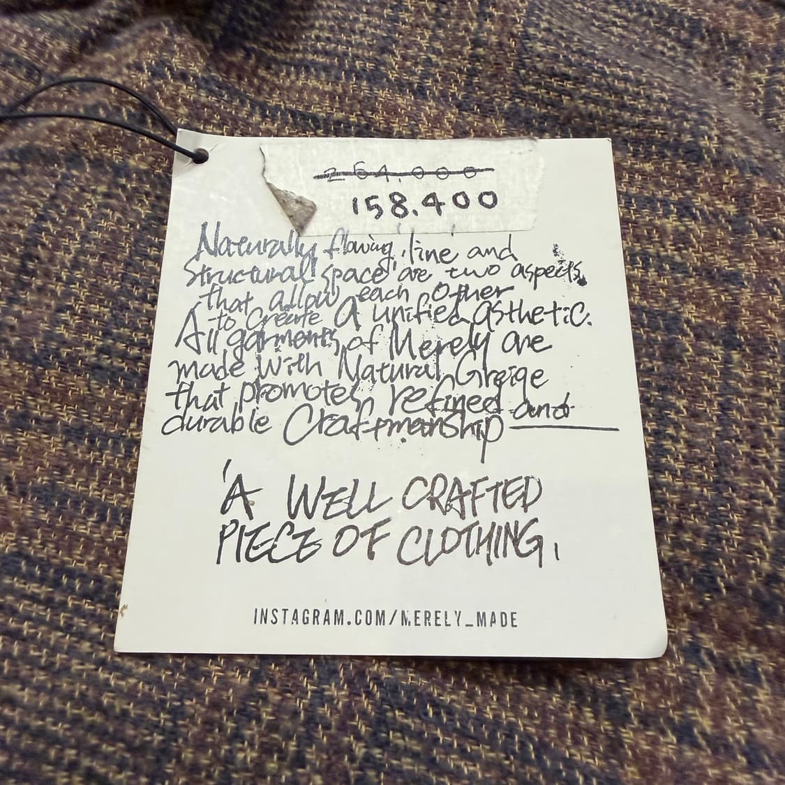 MERELY MADE(미얼리 메이드) 패디드 자켓  상품이미지3