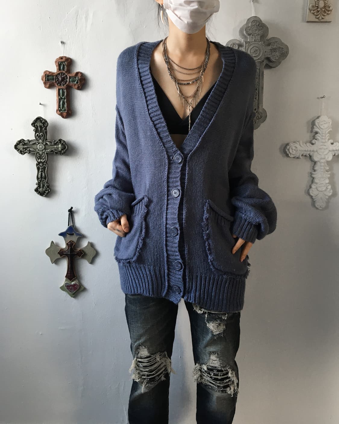 Loose fit knit 상품이미지1