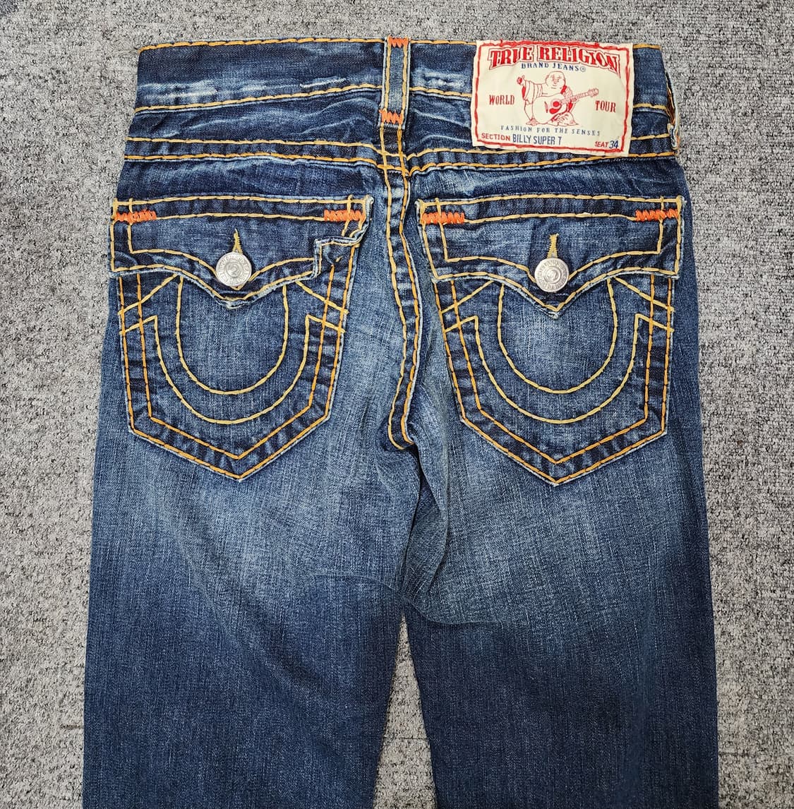 트루릴리젼 BILLY SUPER T 빌리 슈퍼티 데님팬츠 청바지 28 상품이미지4