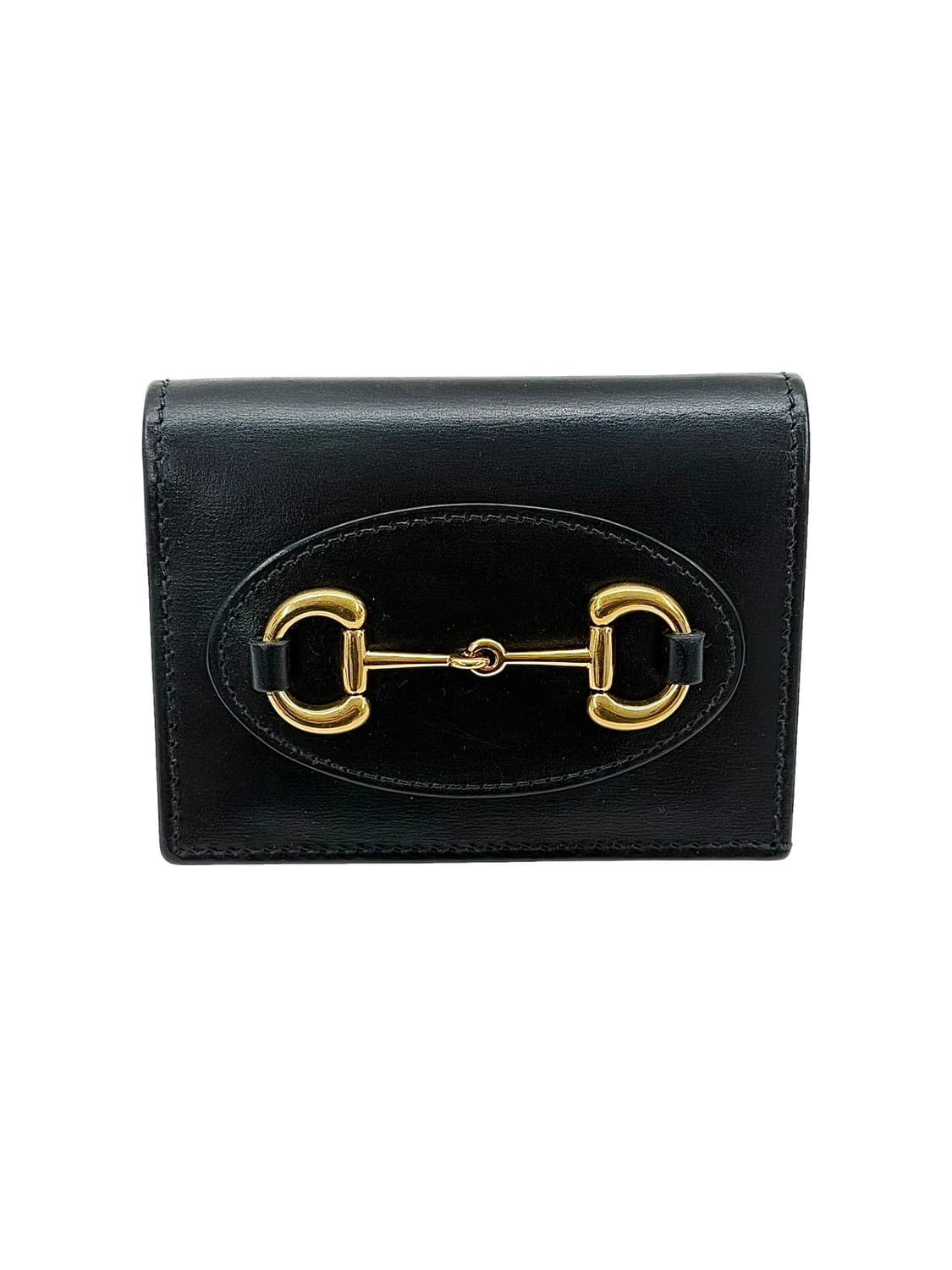 구찌 홀스빗 1955 카드 케이스 지갑 블랙 상품이미지1