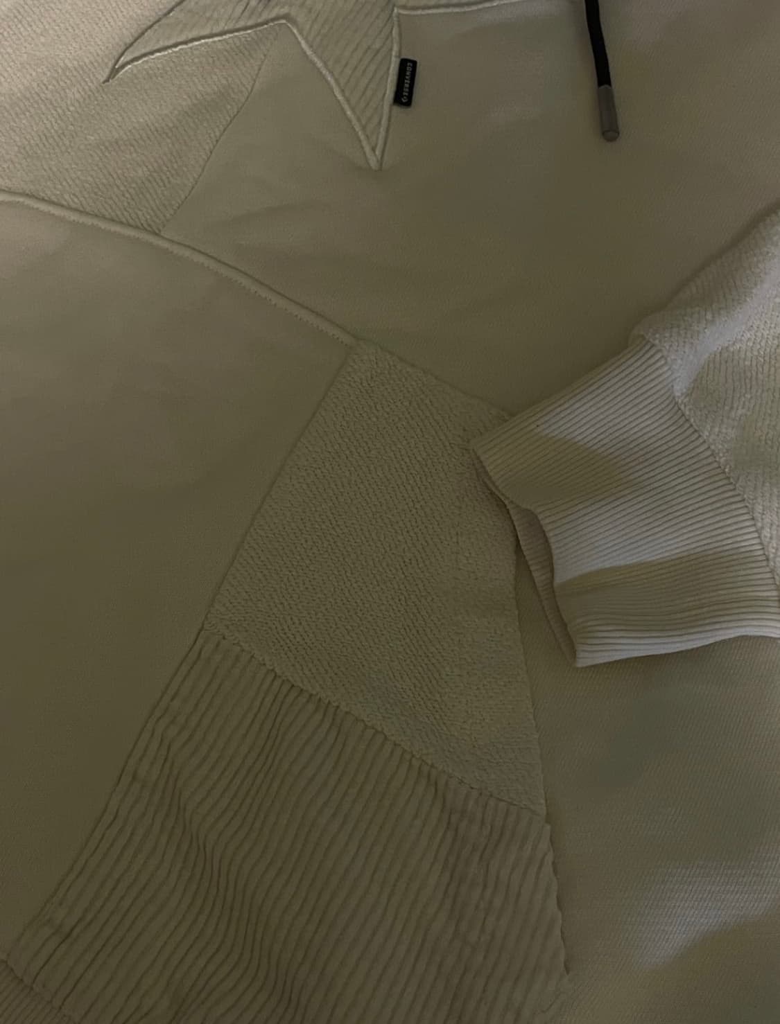 컨버스 아이보리 후드티 상품이미지5