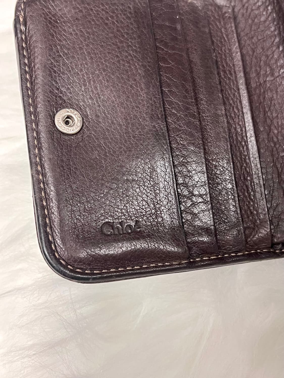 Chloe 끌로에 패딩턴 아이코닉 자물쇠 레더 아카이브 반지갑 월렛 상품이미지9