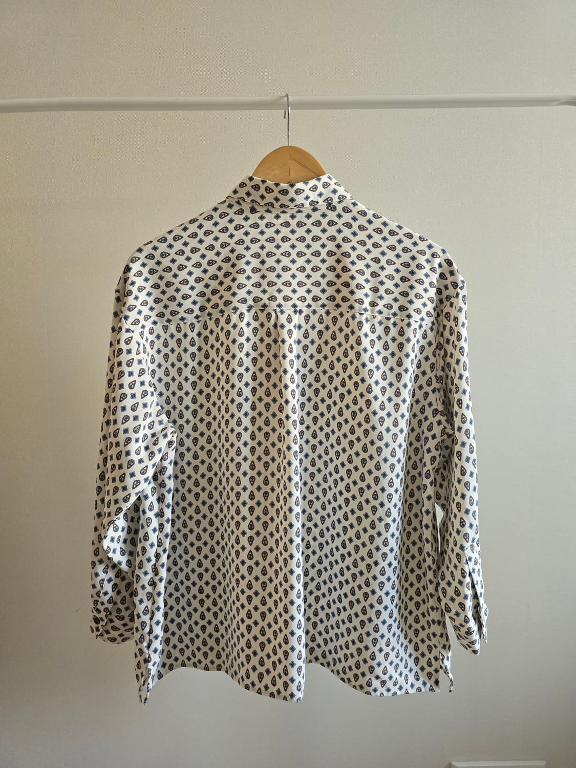 Jantzen 패턴 셔츠 블라우스 상품이미지5