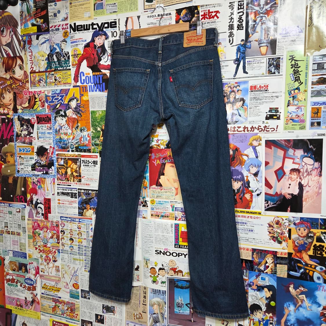 리바이스 527 진청 부츠컷 데님 팬츠 상품이미지2