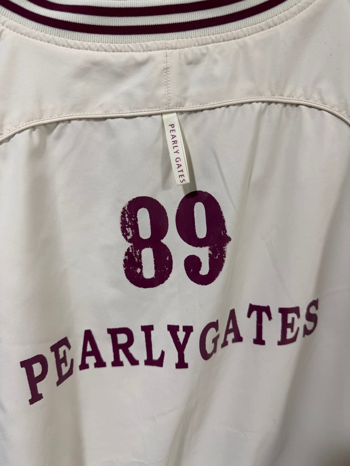PEARLY GATES 파리게이트 골프 바람막이 남성 맨투맨 상품이미지5