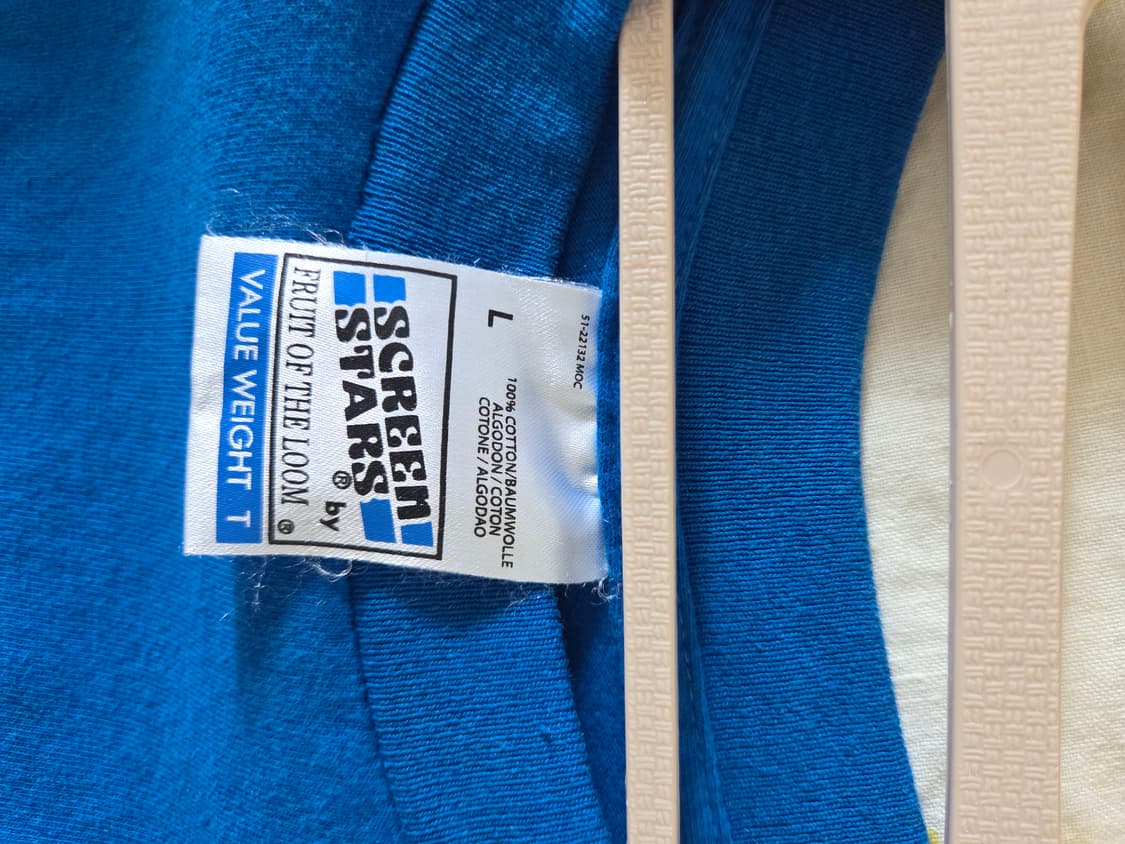 너바나 Nevermind U.K. 투어 블루 롱슬리브리스 상품이미지4