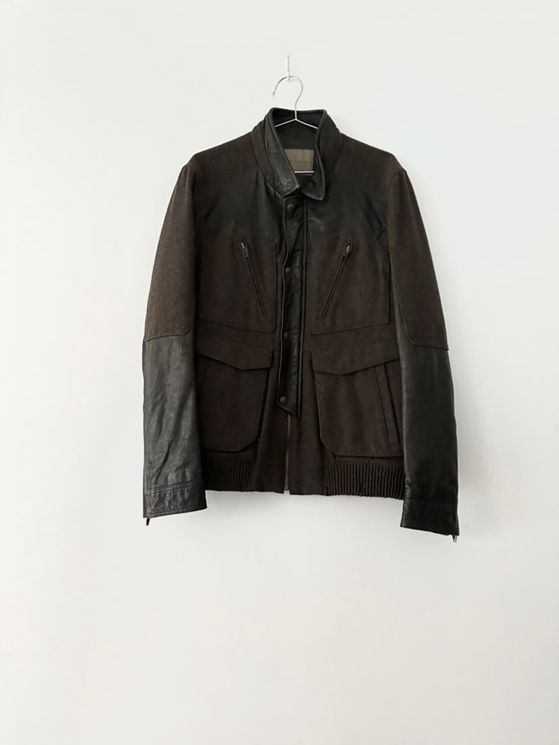 CHRIS. CHRISTY Urban leather zip jacket  상품이미지1