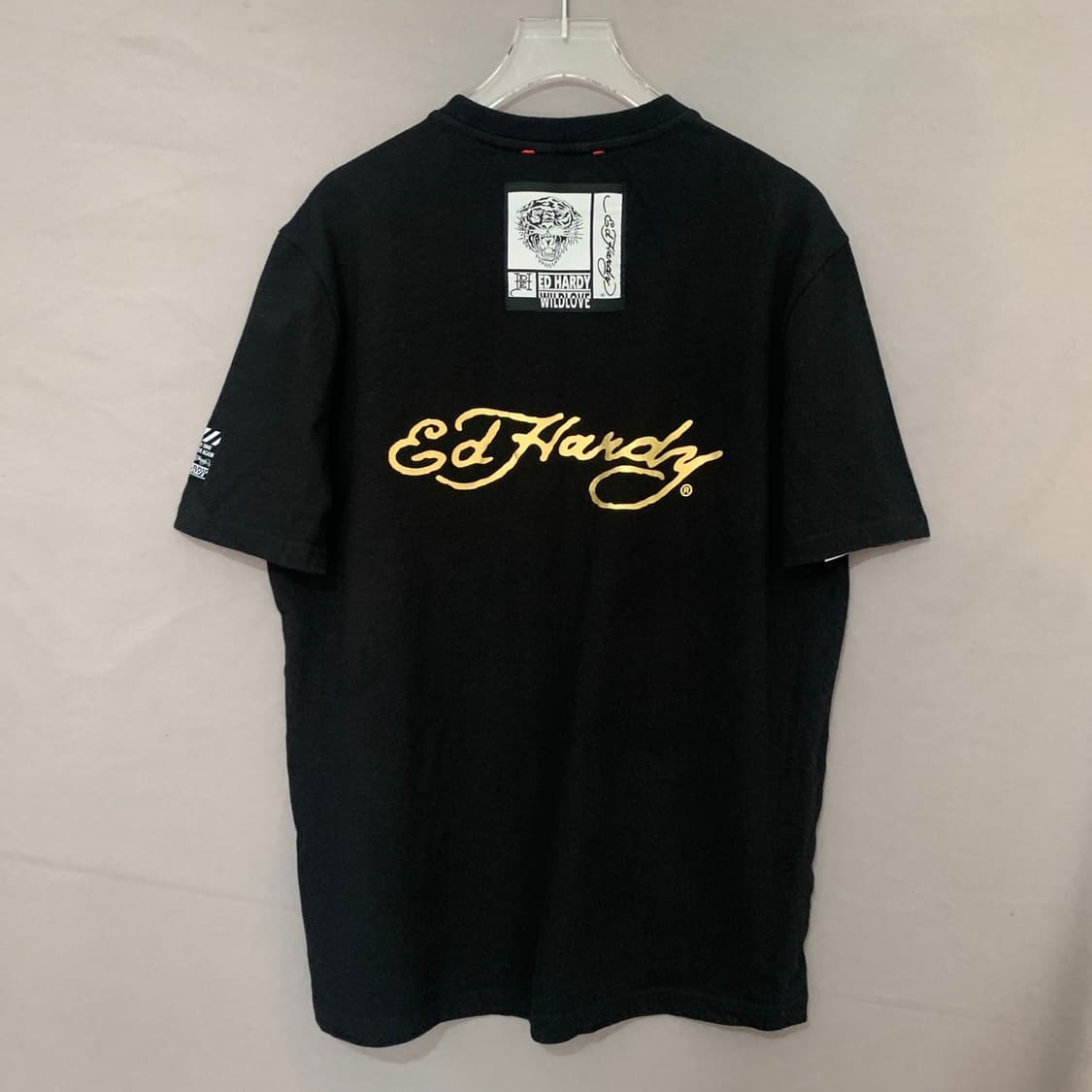 S ED HARDY 에드하디 스트릿 프린팅 오버핏 반팔티 상품이미지2